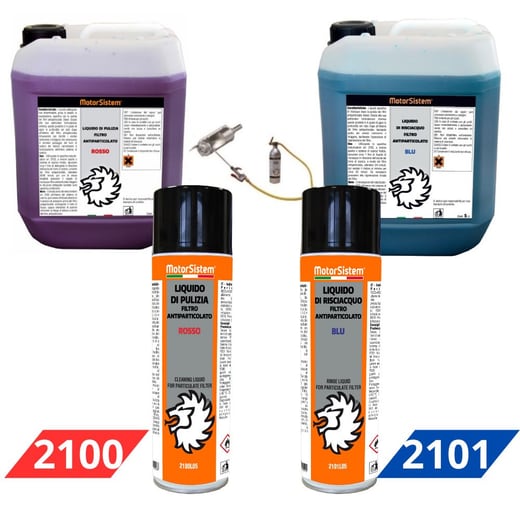 MOTOR SISTEM 2100 i 2101 tekucine za pranje i ispiranje DPF filtera